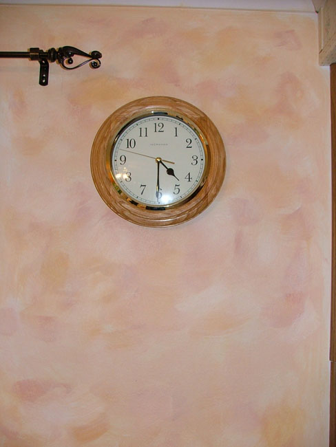 French-brush color washing