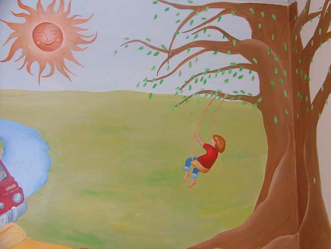Kite mural 3