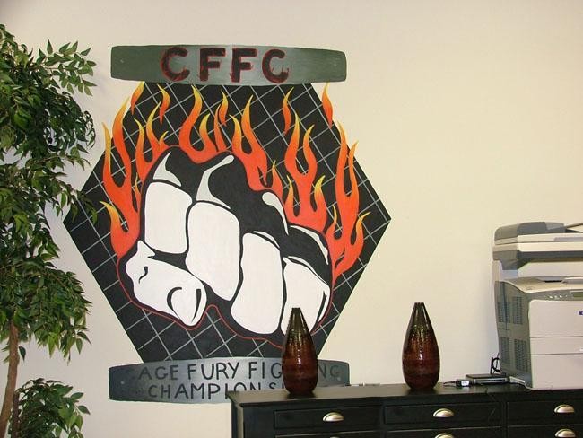 Logo mural