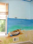Beach mural