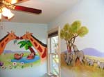 Twin-themed African mural (4)